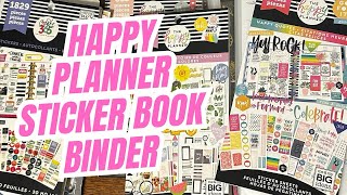 Happy Planner Sticker Book Binder [upl. by Chladek107]