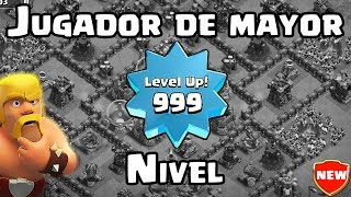 EL JUGADOR CON MÁS NIVEL DE Clash Of Clans [upl. by Nylednarb919]