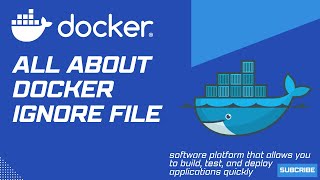 All about docker ignore file  Docker tutorial hindi [upl. by Onihc]