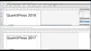 QuarkXPress 2018 WINDOWS 직관적인 메뉴구성 [upl. by Seiden]