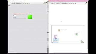 MultiSim Circuit with a LabVIEW VI tutorial [upl. by Nisse]