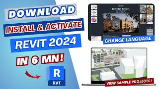 Download Install and Activate Revit 2024 for free l Step by step Tutorial l Explore New Features [upl. by Christoph662]