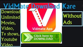 How To Download Original VidMate App Old Version Without Ads [upl. by Alet]