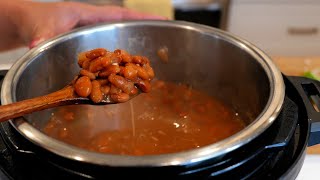 THE BEST EASY FRIJOLES DE LA OLLA IN AN INSTANT POT  MEXICAN BEANS RECIPE  Refried MEXICAN Beans [upl. by Aenej362]