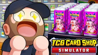 Trying to Pull the Best Cards in TCG Card Shop Simulator  Part 2 [upl. by Rogovy]