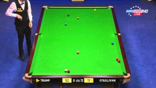 Ronnie OSullivan vs Judd Trump  WSC 2013 Semifinal Frame 2224 [upl. by Akram559]