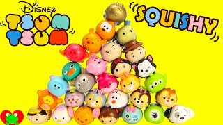 Disney Tsum Tsum Squishy Figure 5 Packs with Surprise [upl. by Wilde]