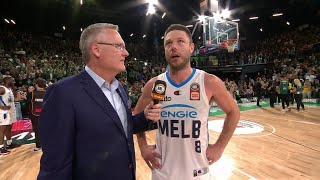 Matthew Dellavedova postgame interview vs Tasmania JackJumpers  Championship Series [upl. by Tenneb]