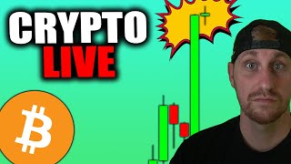 CRYPTO LIVE  BITCOIN PULLBACK ALTCOINS PULLBACK DIPS ARE GIFTS [upl. by Sukin]