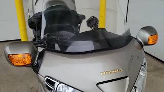 2002 Honda Goldwing GL1800 motorcycle cruiser bikelife honda goldwing1800 [upl. by Nniuqal]