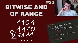 LeetCode Day 23  Bitwise AND of Numbers Range [upl. by Colwell]