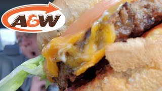 Review  AampW Beyond Meat Burger Does it Taste Like Meat [upl. by Annoyik109]