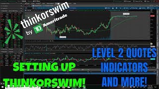 How to Set Up Thinkorswim Where Are Level 2 Quotes On Thinkorswim thinkorswim stocks [upl. by Nodlehs]