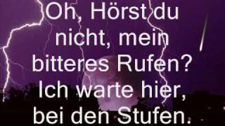 Fliehende Stürme  Blauer Mond mit lyrics [upl. by Tiloine]