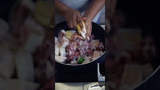 How to properly clean meat Haitian style 😋🇭🇹haitiancreators haitianfood abigaillecadet [upl. by Ahtimat266]