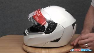 How To Change A Caberg Modus Visor [upl. by Beitnes278]