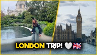 LONDON TRIP ❤️  Zwiedzanie miasta London Eye i Moulin Rouge  Milena Zdzuj 💃 [upl. by Yarased]