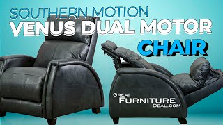 Southern Motion Dual Motor Power Recliner  Recline your back amp feet independently powerrecliner [upl. by Alaham822]