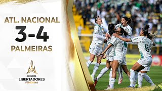 ATLÉTICO NACIONAL vs PALMEIRAS 34  RESUMEN  CONMEBOL LIBERTADORES FEM 2023 [upl. by Zorana]