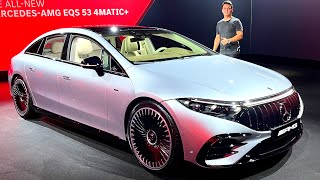 2022 Mercedes AMG EQS 53  FULL Review Interior Exterior Sound [upl. by Yrneh154]