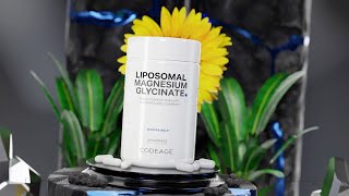 Liposomal Magnesium Glycinate Supplement  Magnesium Bisglycinate Chelate  Codeage [upl. by Odlavu]