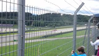 F1 Österreich GP 2015 Spielberg Gerade Stehplatz [upl. by Innos]