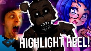 FNAF JOB SIM HUNIECAM DOOM AND PAPERBOY  DAGAMES HIGHLIGHTS MAY 2016 [upl. by Nehtanhoj]