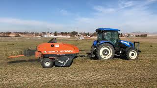 New Holland TT475  Gallignani 5690 S3 Balya Makinası  Sezonun Son Yonca Balyaları [upl. by Eustace]