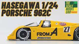 Full Build Hasegawa 124 Porsche 962C Porsche Group Build Hosted By The Scale Model Car Podcast [upl. by Navnod]