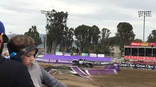 Monster Jam  Salinas 2018  Raminator Donuts [upl. by Selig]