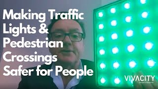 Designing Traffic Lights and Pedestrian Crossings for People with Vivacity LED Safety Tactiles [upl. by Dixie]