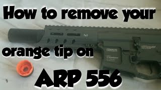 How to remove your orange tip on GampG ARP 556 [upl. by Paschasia614]