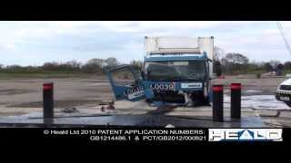 Matador4 Sliding Bollard PAS68 Crash Test [upl. by Retha]