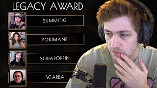 Sodapoppin judges THE STREAMER AWARDS [upl. by Mcclish]