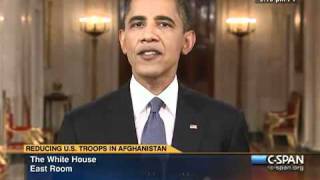 President Obama Announces Afghanistan Troop Reduction [upl. by Hanforrd439]