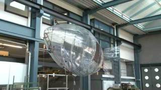 Electroactive Polymer EAP Robot Blimp [upl. by Rhyner]