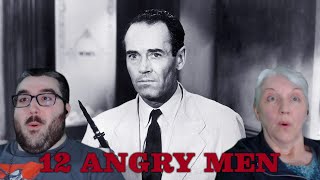 12 ANGRY MEN 1957 Reaction  First Time Watching [upl. by Sair]