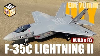 Scratch Built RC F35 Lightning II EDF jet [upl. by Deutsch424]