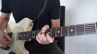 Bernadette  Four tops guitar cover playalong improvisation [upl. by Aniled]