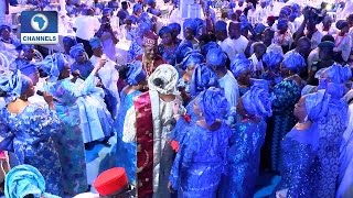 Metrofile Lauretta FataiWilliam amp Dademu AkinOlugbade Celebrate Love With Union [upl. by Nanreik]