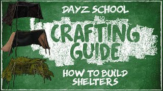 How To Build Shelters On DayZ [upl. by Zulaledairam759]