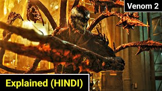 Venom 2 Movie Explained In HINDI  Venom Let There Be Carnage Movie Explained In HINDI  Venom 2 [upl. by Enrobso]