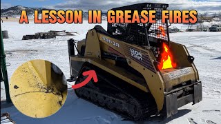 Career Ending Mistake Welding Cracks on a Skid Steer [upl. by Willette]