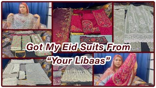 Got my hands on the best Eid outfits from “Your Libaas”shopping ramadan eid ramzanspecial [upl. by Nwahsav]