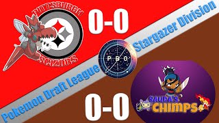 Pokémon Draft League  Pittsburgh Scizors VS Saudas Chimps  S7 W1 Stargazer Div [upl. by Ponce]