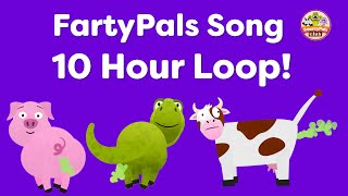 10 HOUR LOOP VIDEO  S̶m̶a̶r̶t̶y̶ FartyPals Club Funny Fart Reward Video [upl. by Schoening719]