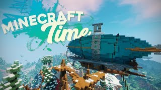 Minecraft Time  Ep 28  Un Dirigibile [upl. by Nirag118]