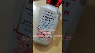 BATH amp BODY WORKS  LOTION  BEST JAPANESE CHERRY BLOSSOM PRODUCT  WINTER ❄️ MUST HAVE  nykaa [upl. by Eslud]