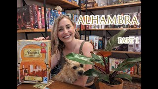 Alhambra 2 Player Board Game Playthrough and Review Part 1 [upl. by Brigg406]