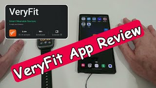 VeryFit Smart Watch App Review [upl. by Nawoj]